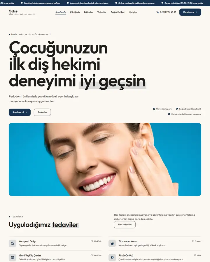 Tema 04 – Samimi & Yumuşak tasarım önizlemesi