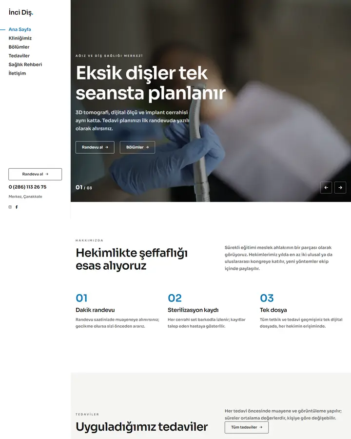 Tema 06 – Minimal tasarım önizlemesi