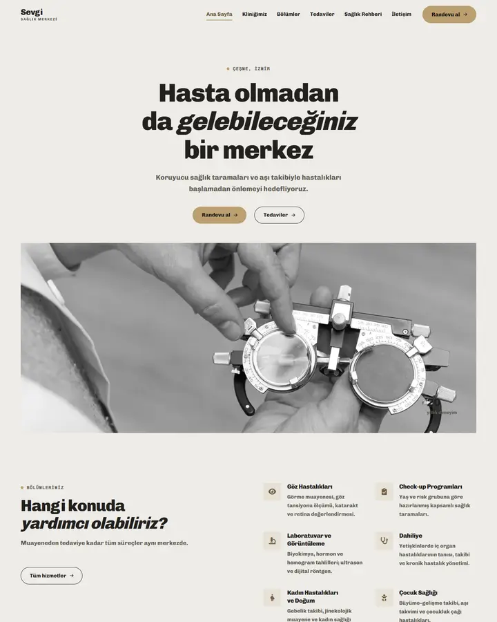 Tema 47 – Minimal tasarım önizlemesi